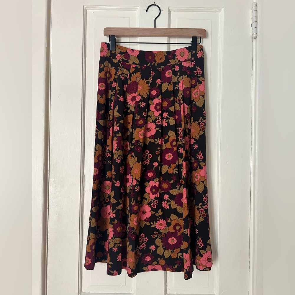 Sezane Alicia Skirt Garden Floral FR 38 / US 6